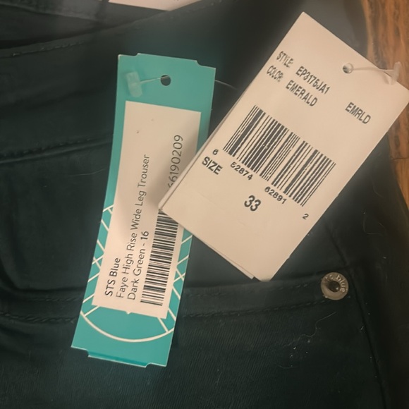 New with tags fair wide leg jeans made by  sts blue - Picture 2 of 7